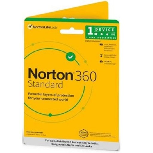 norton 360 standard 1 user 1 year